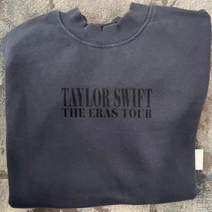 Taylor Swift Eras Tour Blue Crewneck